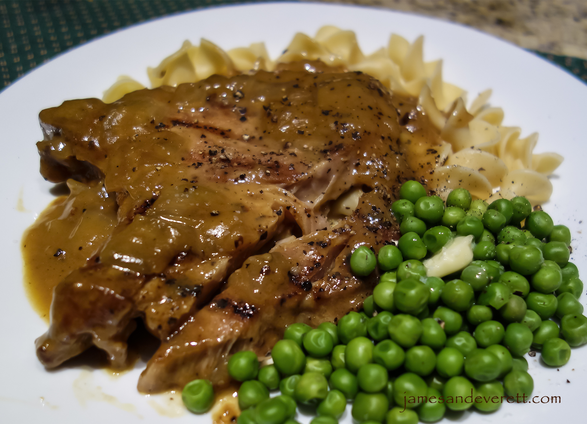 Smothered pork chops recipe